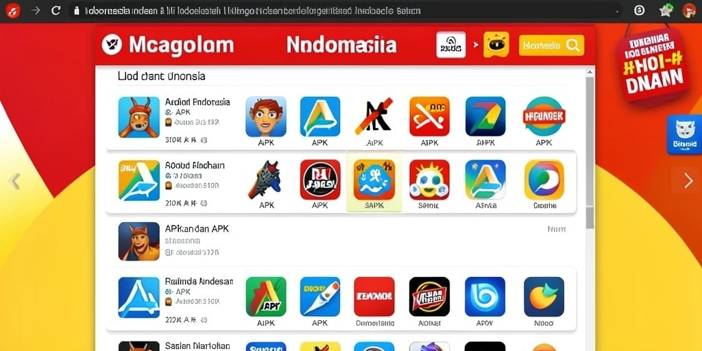 Tampilan antarmuka aplikasi yang menarik dan intuitif.
