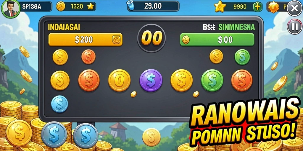 Tampilan awal game 66K yang menarik.