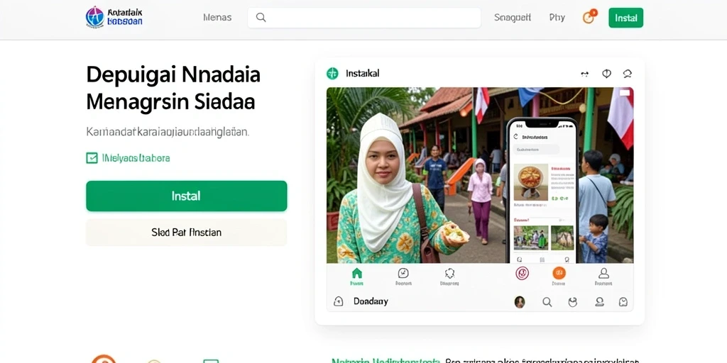 Tampilan antarmuka yang ramah pengguna.
