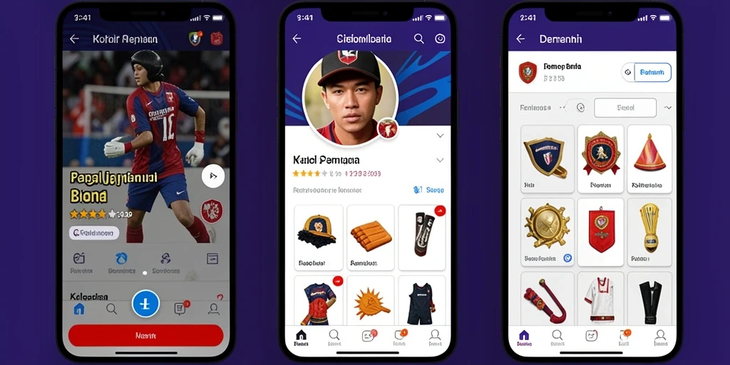 Tampilan awal aplikasi DEWA22 yang menarik.