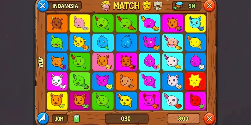 Tampilan antarmuka IDAGAME yang intuitif.