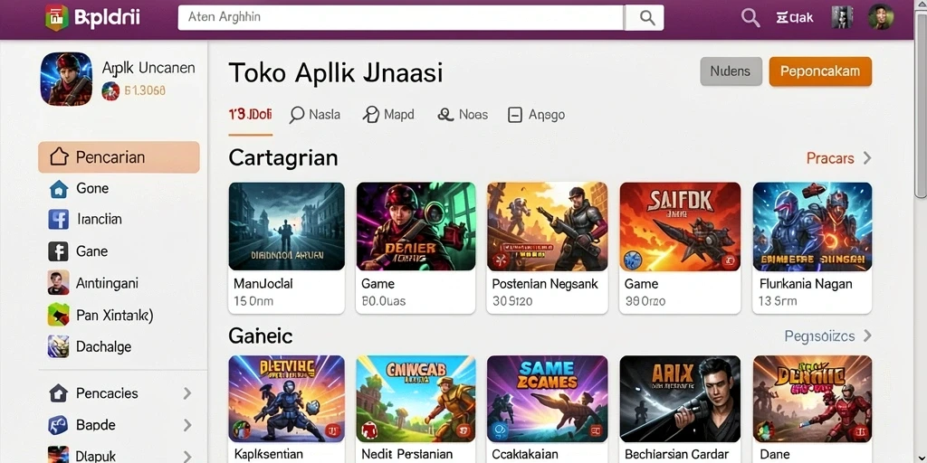Tampilan antarmuka yang intuitif dan menarik.