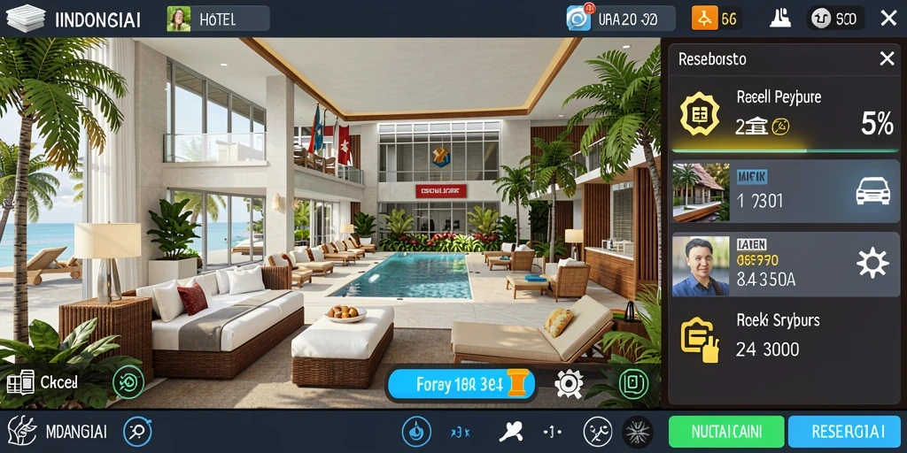 Screenshot menampilkan tampilan grafis yang luar biasa.