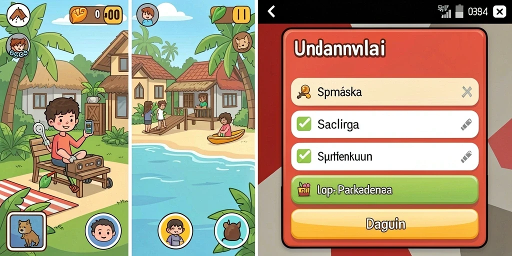 Tampilan menarik dari antarmuka aplikasi POPWIN.