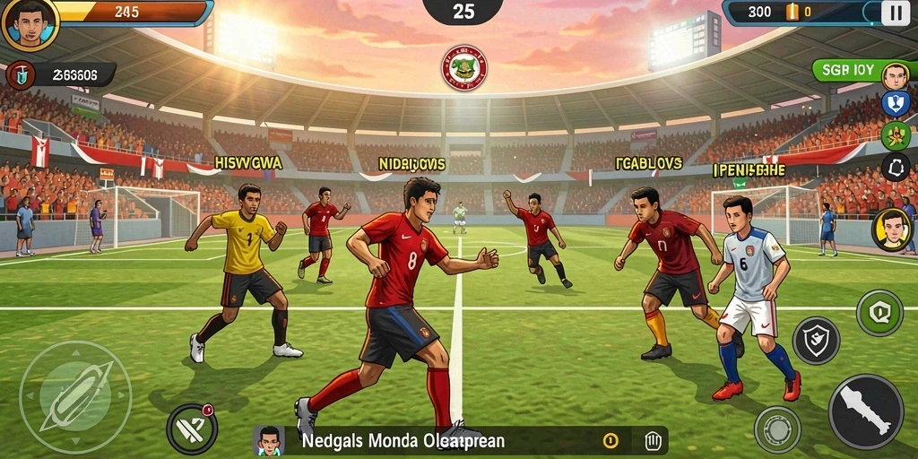 Menampilkan antarmuka utama RAJA132 yang menarik.
