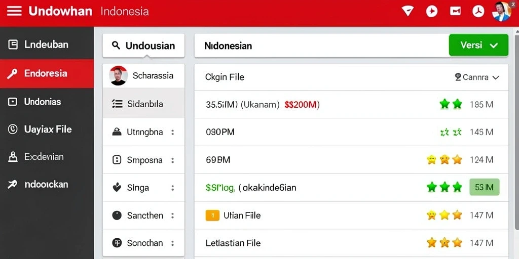 Tampilan antarmuka yang intuitif dan mudah digunakan.