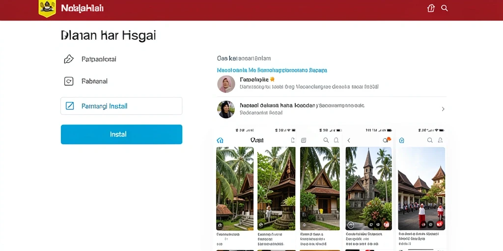 Gambaran antarmuka utama aplikasi SLOT99BET.