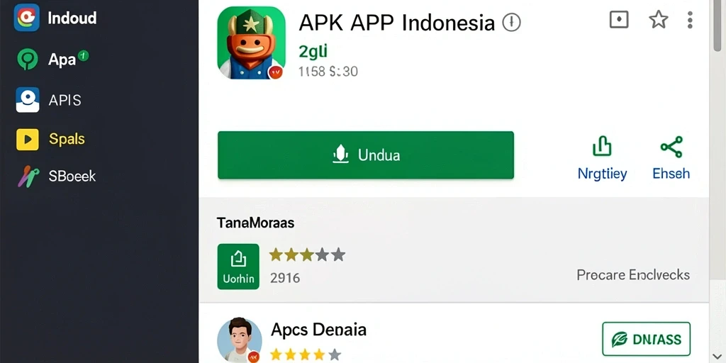 Tampilan antarmuka yang sederhana dan menarik.