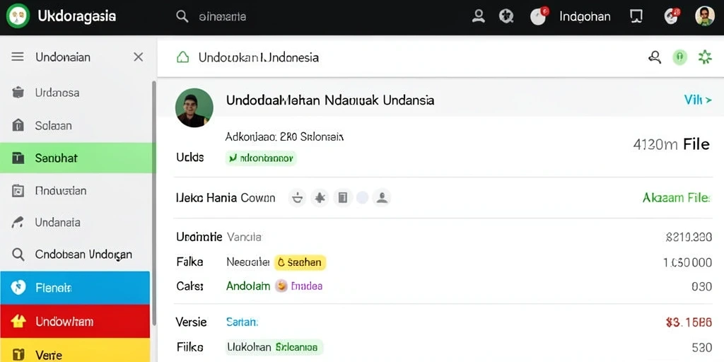 Tampilan antarmuka yang intuitif dan mudah digunakan.